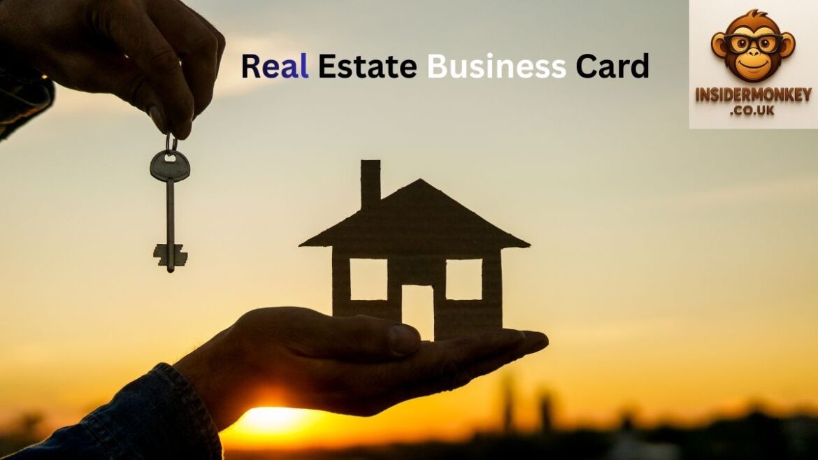 real estate business cards​