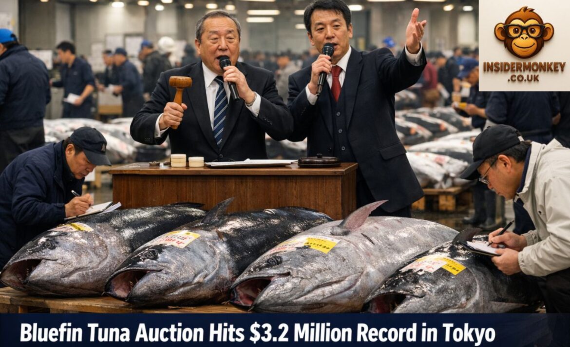 Bluefin Tuna Auction Hits $3.2 Million Record in Tokyo